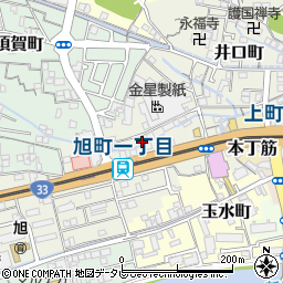 高知県高知市井口町93周辺の地図