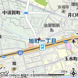 高知県高知市井口町97周辺の地図
