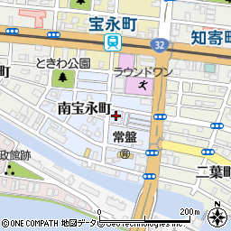 高知県高知市南宝永町10周辺の地図