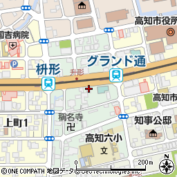 株式会社帝国データバンク　高知支店周辺の地図