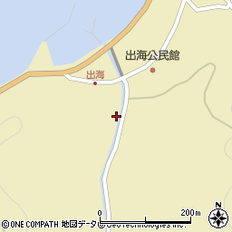 愛媛県大洲市長浜町出海乙116周辺の地図