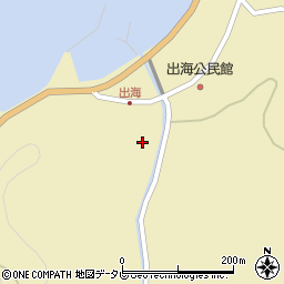 愛媛県大洲市長浜町出海乙1166周辺の地図