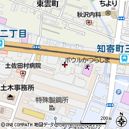 高知県高知市知寄町3丁目41周辺の地図