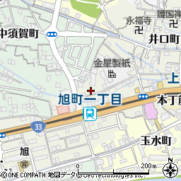 高知県高知市井口町99周辺の地図