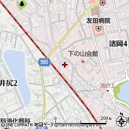 アイディールモア井尻周辺の地図