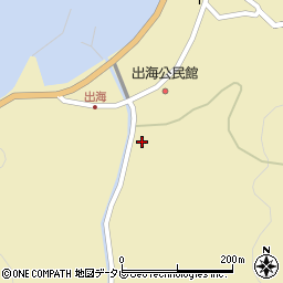 愛媛県大洲市長浜町出海乙16周辺の地図