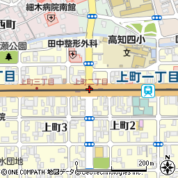 上町二丁目駅周辺の地図