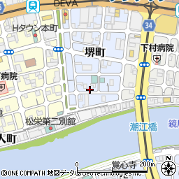 ナイスパーキング堺町－３１３駐車場周辺の地図