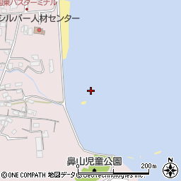 王子ケ浜周辺の地図