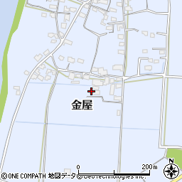 大分県宇佐市金屋1267周辺の地図