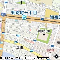 高知県高知市二葉町4周辺の地図