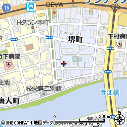 甲藤邵たばこ店周辺の地図