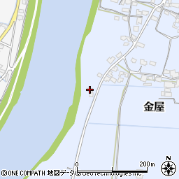 大分県宇佐市金屋1295-2周辺の地図