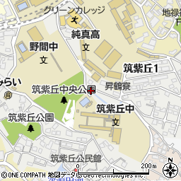 福岡県福岡市南区筑紫丘周辺の地図
