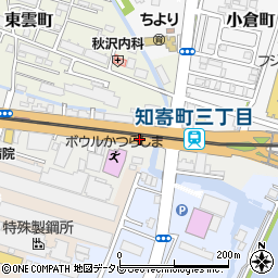 高知県高知市知寄町3丁目周辺の地図