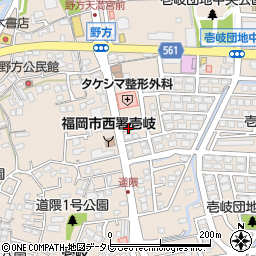 タケシマ整形外科医院 訪問リハビリテーション事業所周辺の地図
