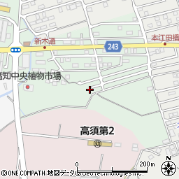 高知県高知市高須東町11-17周辺の地図