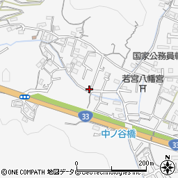 高知県高知市朝倉丙1169-5周辺の地図