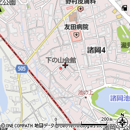 ＣＢ筑紫通サルテ周辺の地図