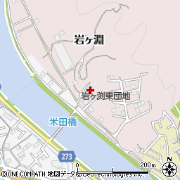 高知県高知市岩ヶ淵48-3周辺の地図