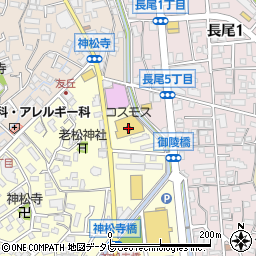 ディスカウントドラッグコスモス神松寺店周辺の地図