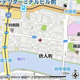 株式会社京三製作所　高知出張所周辺の地図