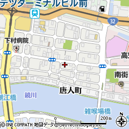 青陽社周辺の地図