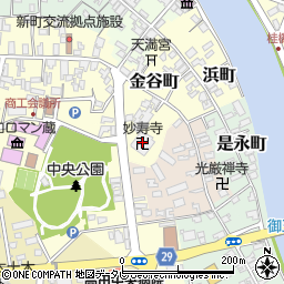 妙寿寺周辺の地図