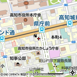 ニッセイ高知本町ビル周辺の地図