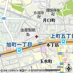 高知県高知市井口町85周辺の地図