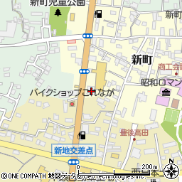 大分銀行高田支店周辺の地図