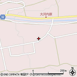 福岡県豊前市大河内1324周辺の地図