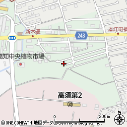 高知県高知市高須東町11-3周辺の地図