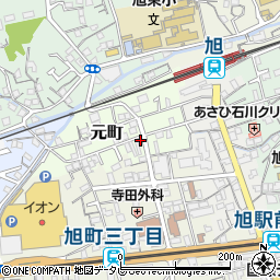 高知県高知市元町11周辺の地図