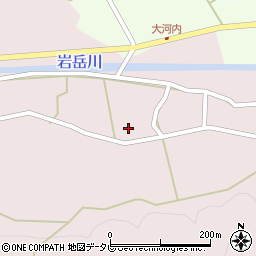 福岡県豊前市大河内1717周辺の地図