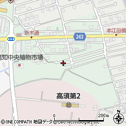 高知県高知市高須東町11-16周辺の地図