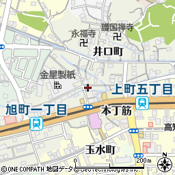 高知県高知市井口町84周辺の地図