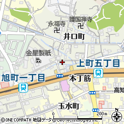 高知県高知市井口町83周辺の地図