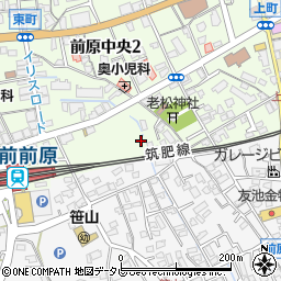 〒819-1116 福岡県糸島市前原中央の地図