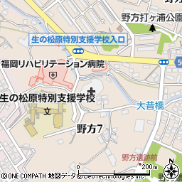 リハモール福岡周辺の地図