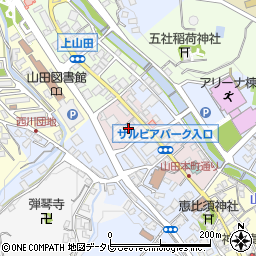 福岡県嘉麻市本町周辺の地図