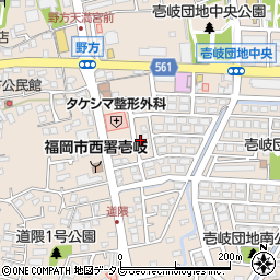 福岡県福岡市西区壱岐団地142-7周辺の地図