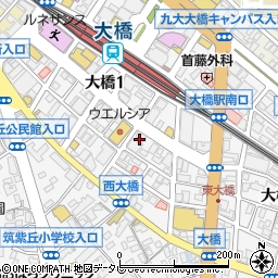 渋田時計店周辺の地図
