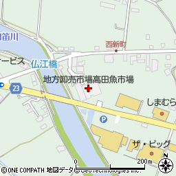 地方卸売市場高田魚市場周辺の地図
