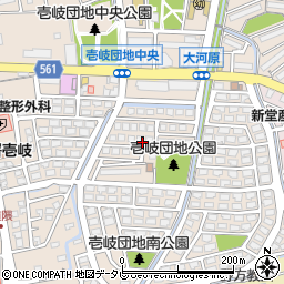 福岡県福岡市西区壱岐団地131-13周辺の地図