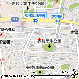 福岡県福岡市西区壱岐団地131-14周辺の地図