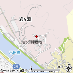 高知県高知市岩ヶ淵42周辺の地図