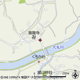 善隆寺前周辺の地図
