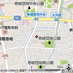 福岡県福岡市西区壱岐団地131-17周辺の地図