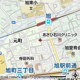 高知県高知市元町1周辺の地図